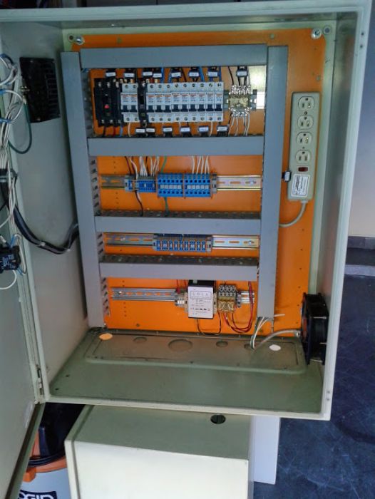 Panel mutiusos para control de voltaje 220V
